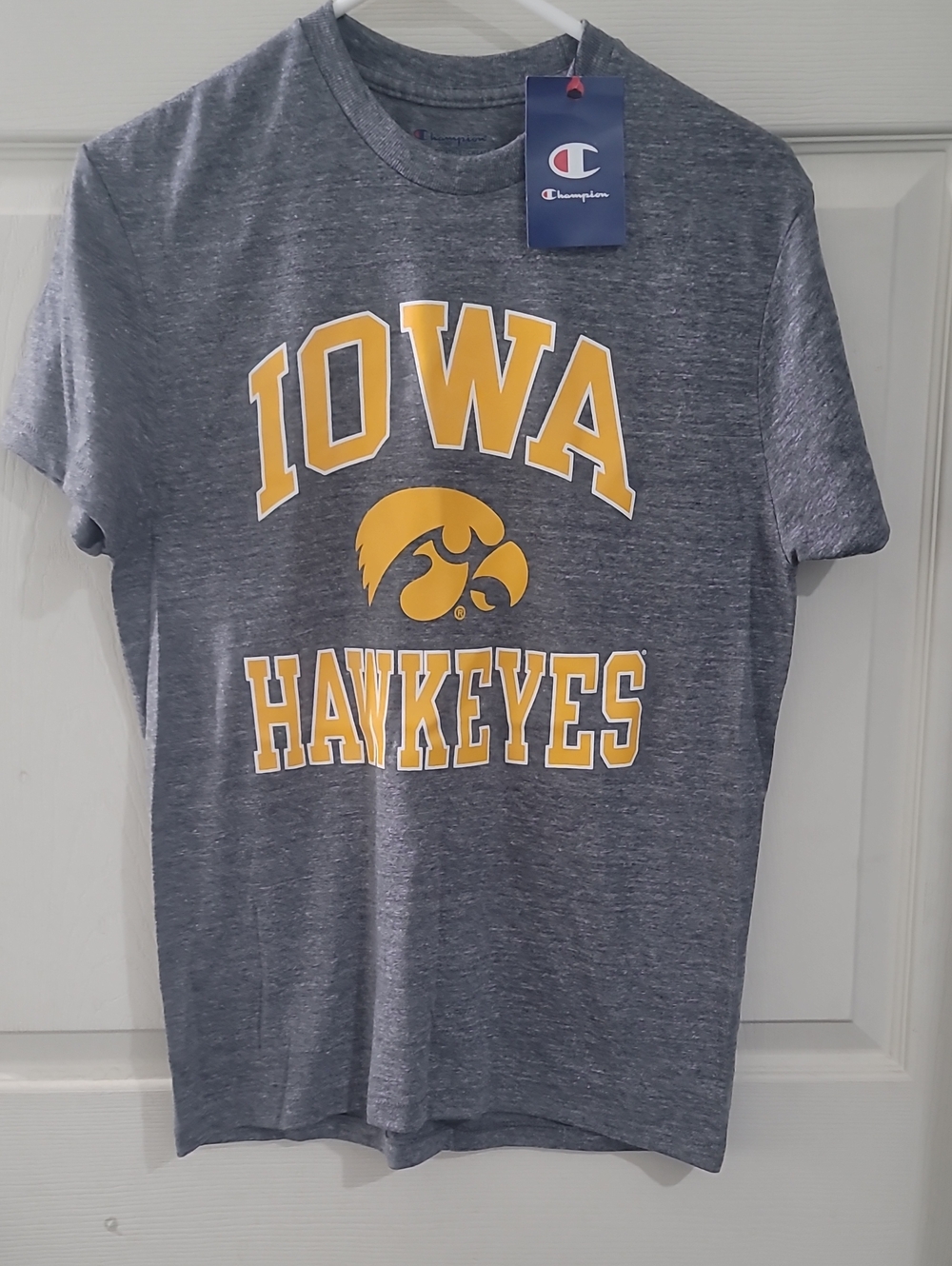 Champion Football Iowa Hawkeyes Unisex Short Sleeve T-Shirt Size S